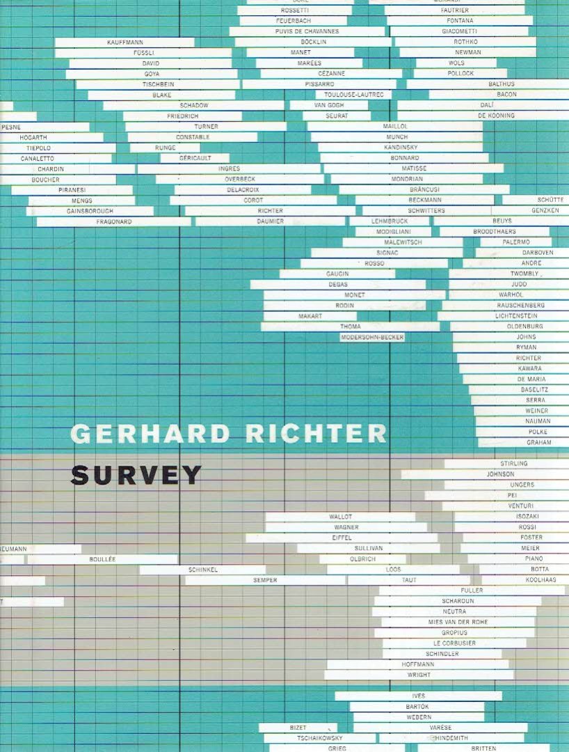 RICHTER, Gerhard - Gerhard Richter - Survey - with commentaries by Dieter Schwarz. - [Second edition].