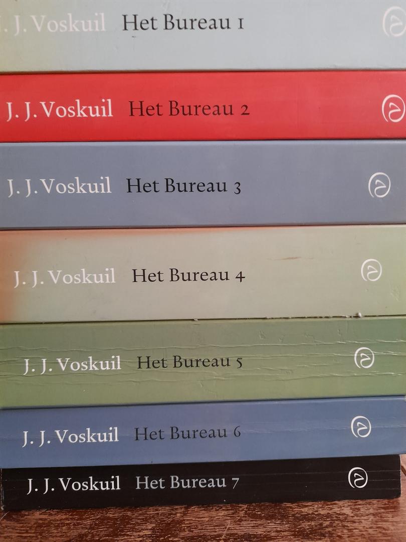 Voskuil, J.J. - Het Bureau 1, 2,  3, 4, 5, 6 en 7 (compleet / complete romancyclus)