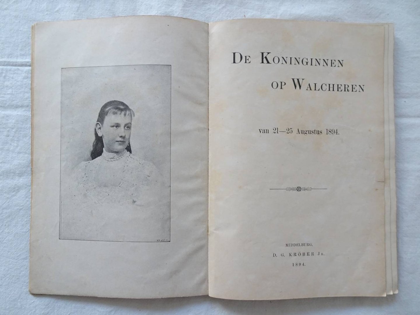  - De Koninginnen op Walcheren van 21-25 Augustus 1894.