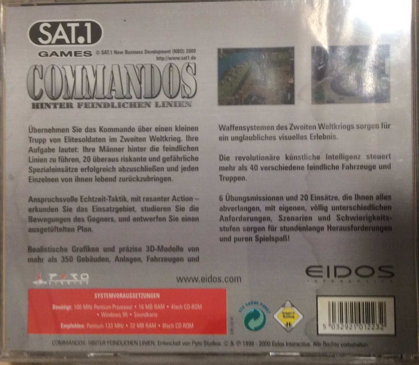 Eidos Interactive - Commandos hinter Feindlichen Linien
