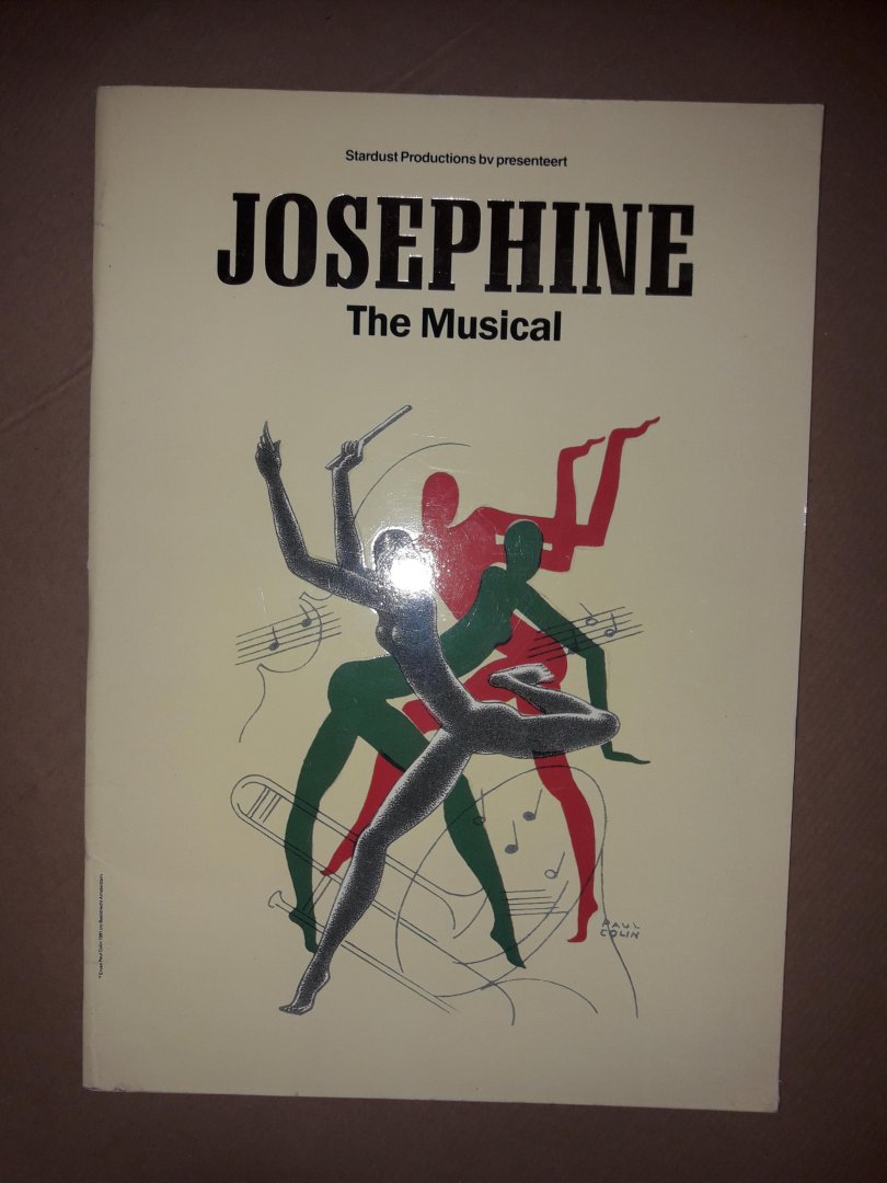 Stardust Productions - JOSEPHINE a musical tribute. Directed and choreographed by BILLY WILSON Starring CHERYL HOWARD as Josephine Baker. Misical Director DOLF DE VRIES.