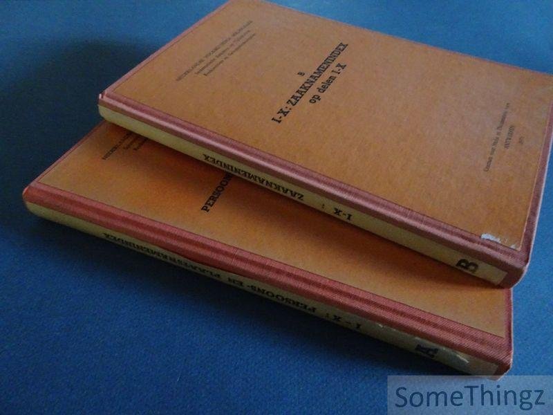 N/A. - Nederlandse Volkskundige Bibliografie. A: Persoons-en plaatsnamenindex op delen I-X / B: Zaaknamenindex op delen I-X [Nederlandse Volkskundige Bibliografie. Delen A en B.]