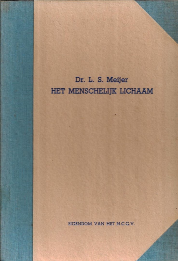 Meijer Dr. L.S. - Het menschelijk lichaam, naar Freys Atlas der Anatomie des Menschen