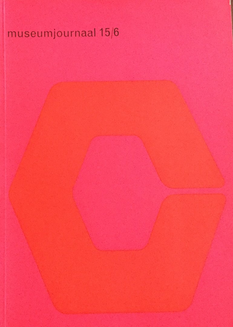 Schrofer, Jurriaan (cover) - Museumjournaal  15/6 december 1970