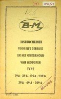 Bernard Moteurs - BM Instructieboek Typen 19A-39A-139A-239A-29A-49A-249A