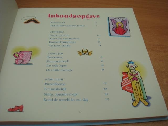 Robertson, Sabine - Er is er een jarig! - kinderfeestjes 4 tot 12 jaar