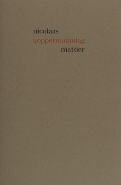 Matsier, Nicolaas. - Koppermaandag