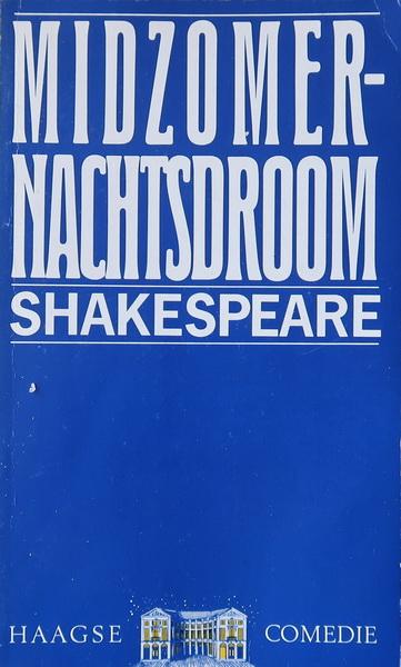 Shakespeare, William | C. Buddingh (vert.) | Watze Tiesema - Midzomernachtsdroom