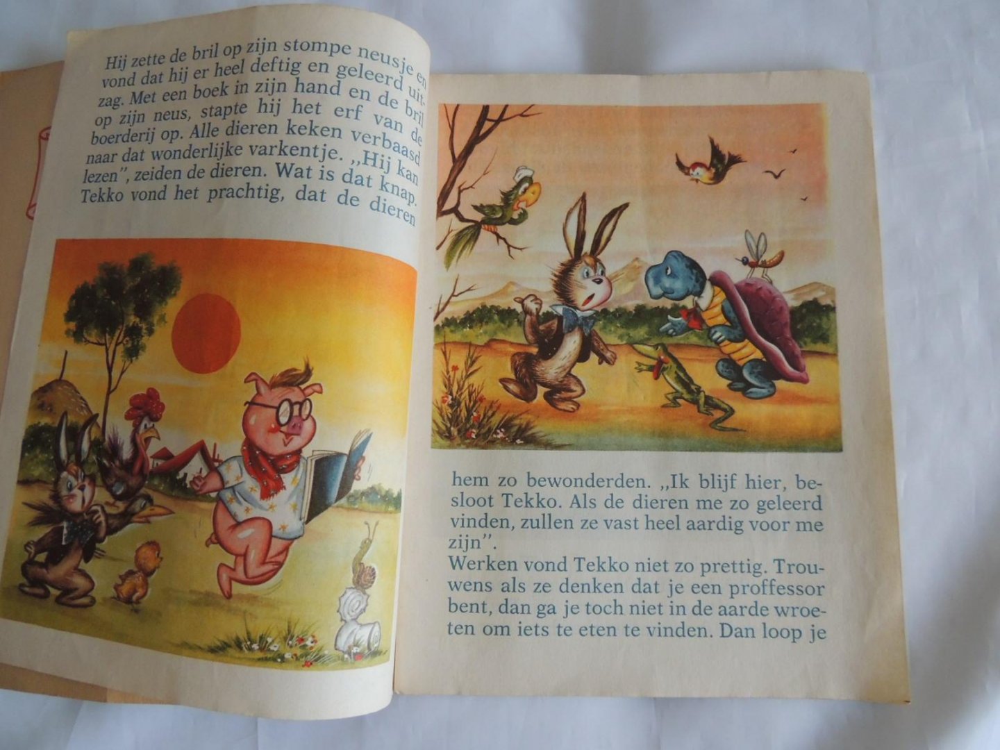 animados kinderboeken - Tekko Het Zieke Varkentje - Het Fluitende Ezeltje
