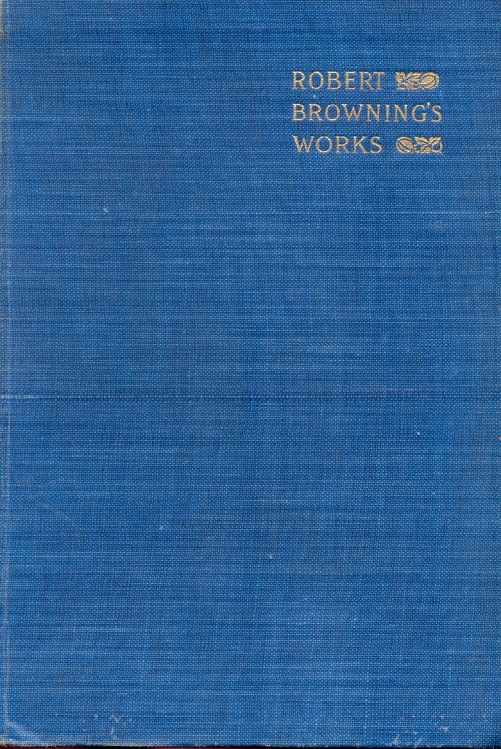 Browning, Robert - The Poetical Works of Robert Browning, vol. VIII, the Ring and the book, vol. 1