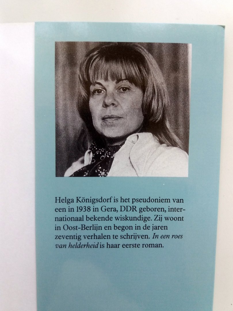Königsdorf, Helga - In een roes van helderheid