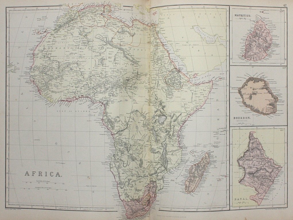 Blackie, W.G. - The comprehensive atlas & geography of the world
