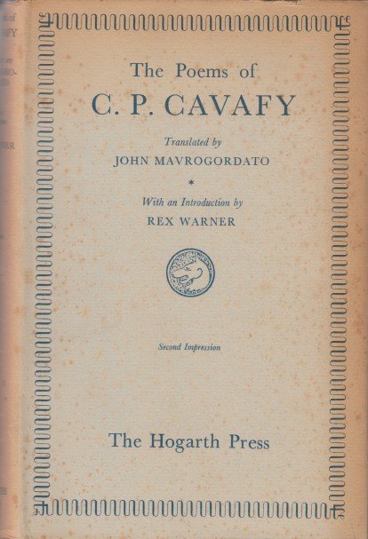 Cavafy, C.P. - The Poems.