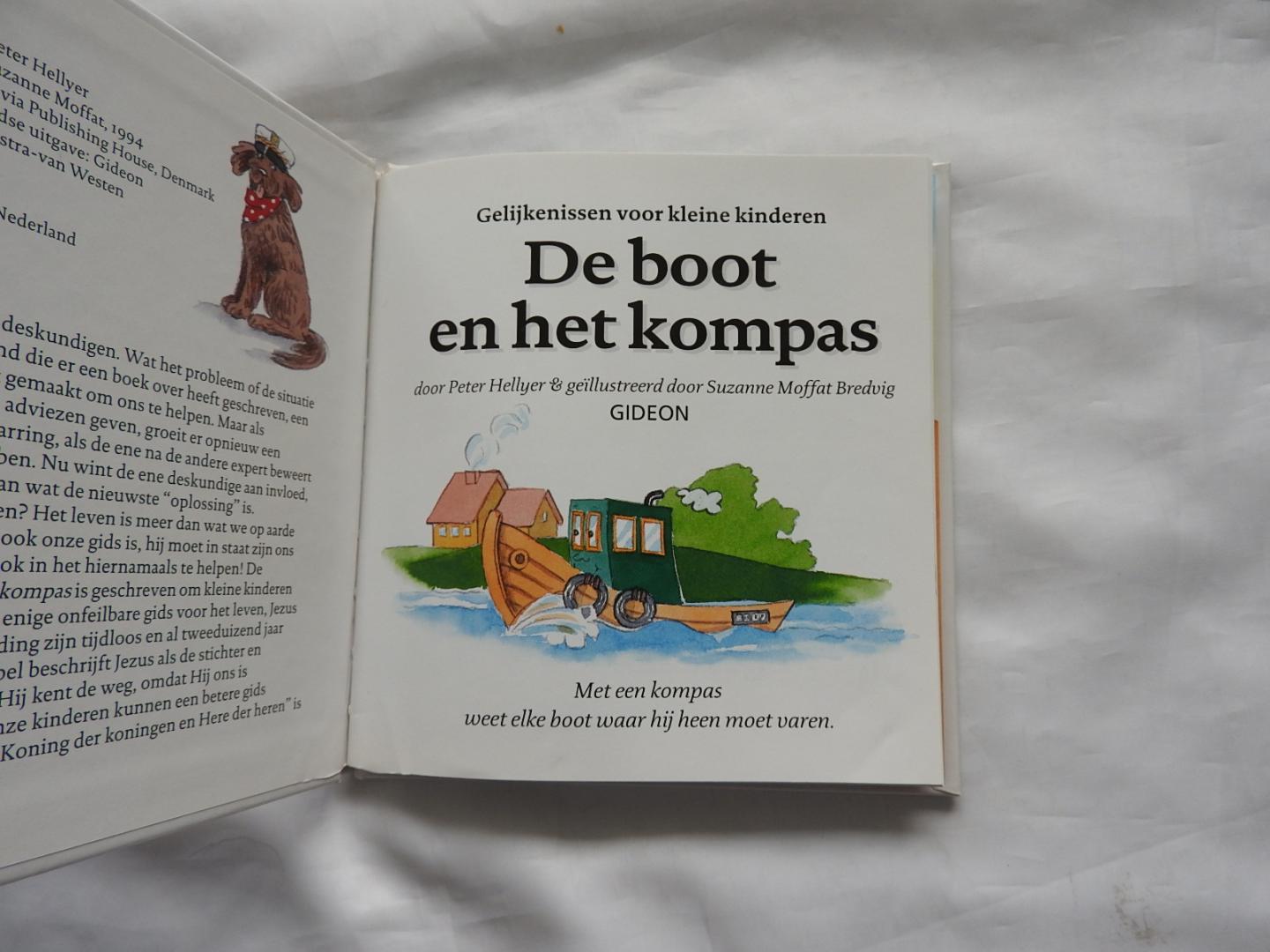 Suzanne Moffat Bredvig, Peter Hellyer - de Boot en het kompas - gelijkenissen voor kleine kinderen