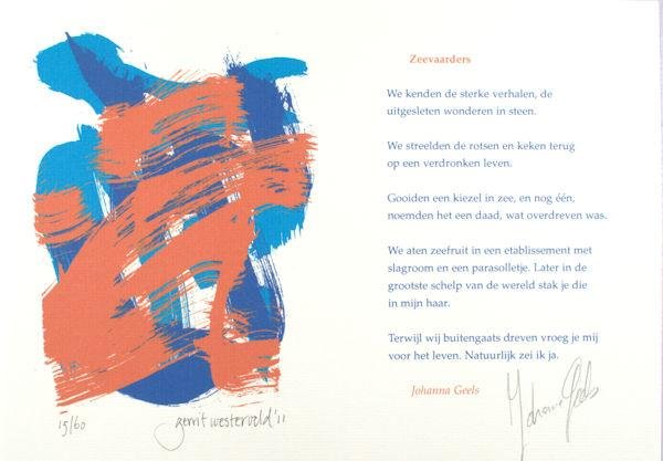 Geels, Johanna. - Zeevaarders.