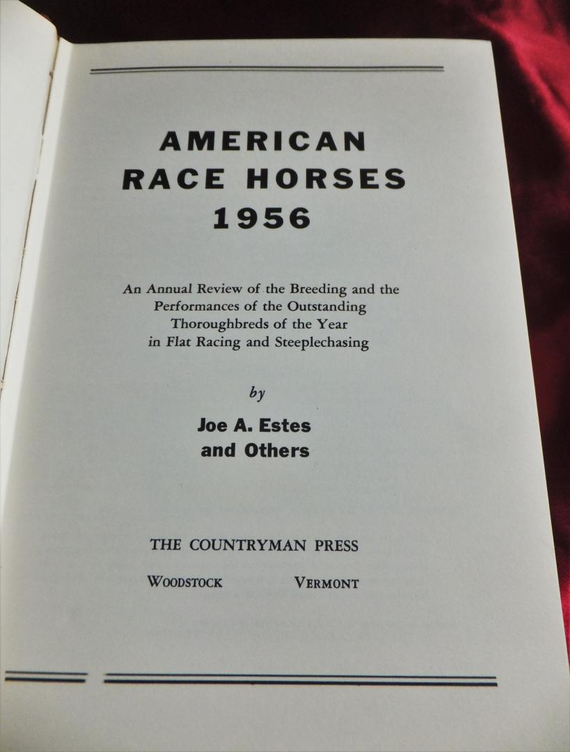 Estes, Joe - American Race Horses 1956
