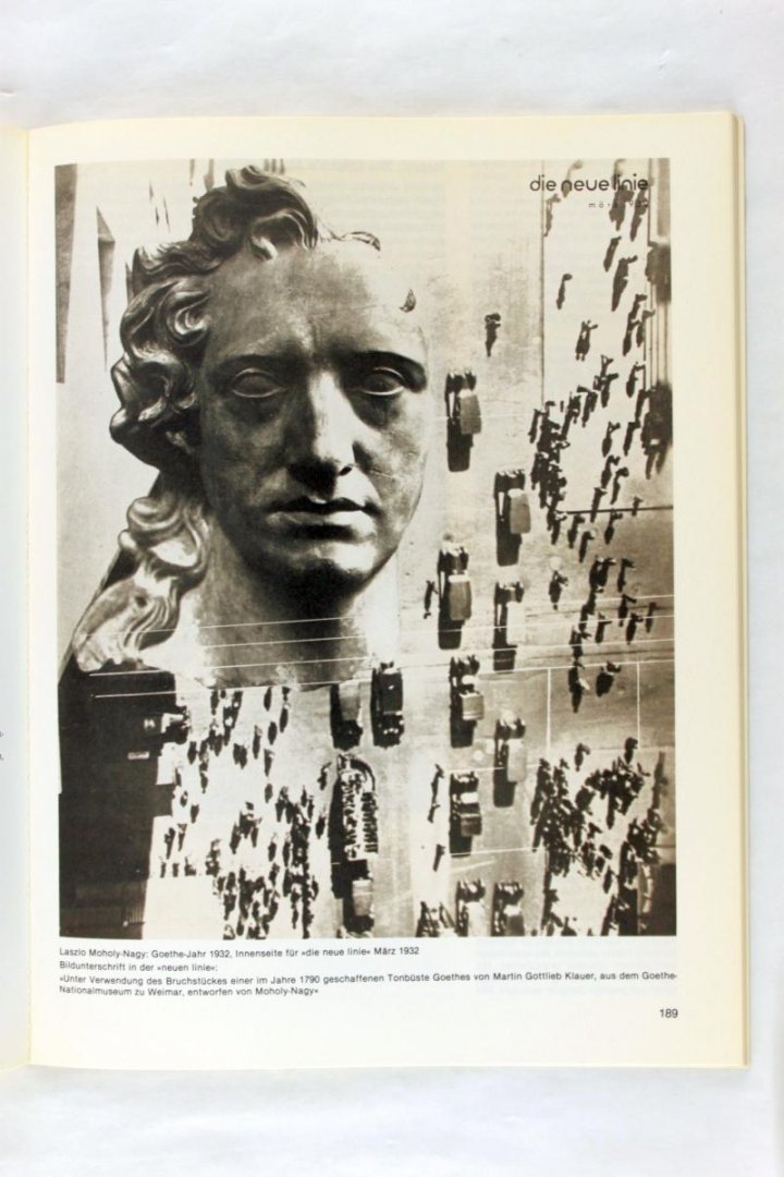 Lusk, Irene-Charlotte - Montagen ins Blaue Laszlo Moholy-Nagy Fotomontagen und- collagen 1922-1943 (3 foto's)