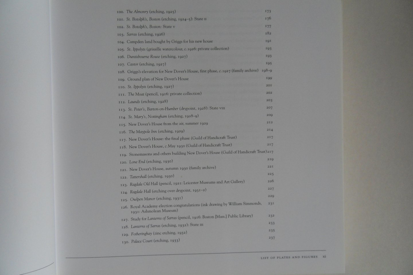 Moore, Jerrold Northrop. - F.L. Griggs (1876-1938). - The Architecture of Dreams. + Catalogue of the Centenary Exhibition.