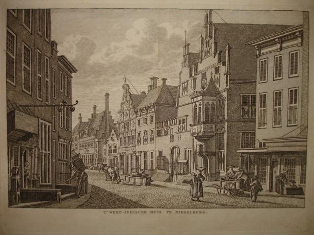 Middelburg. - T' West-Indische Huis te Middelburg.
