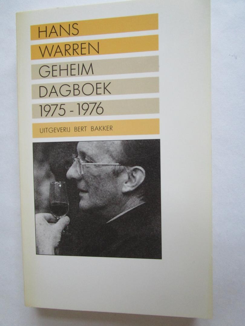 Warren, Hans - Deel 11; 1975-1976; Geheim Dagboek
