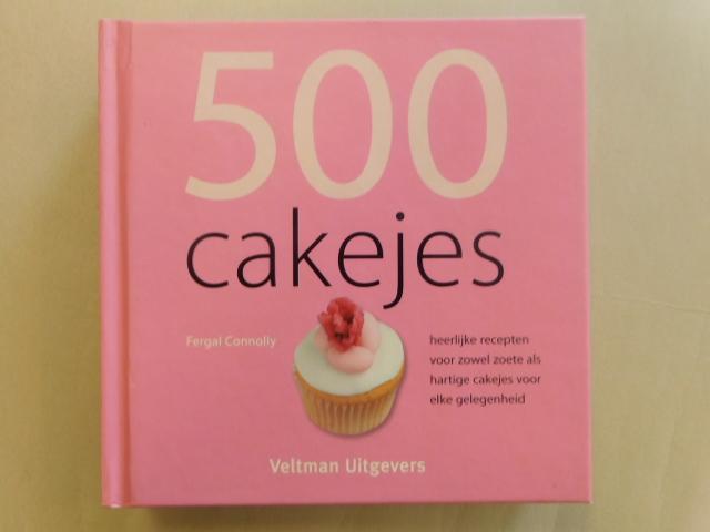 Connolly, Fergal - 500 cupcakes / heerlijke recepten voor zowel zoete als hartige cakejes voor elke gelegenheid