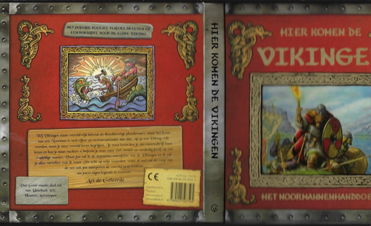 Berk, Ari - Hier komen de Vikingen / het Noormannen handboek, een verslag van Ari de Geleerde
