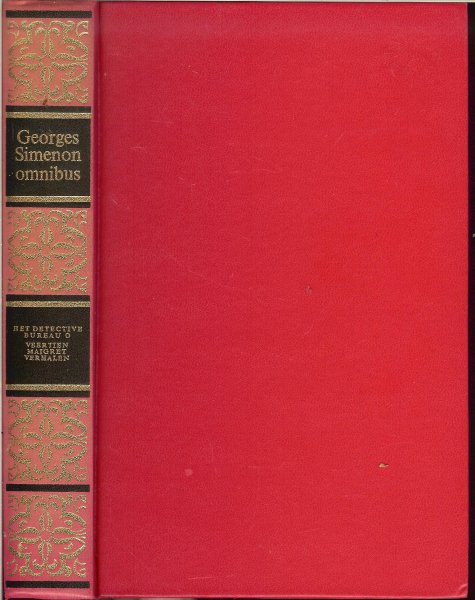 Simenon, Georges Vertaling :  G.C. Eijkman omslag : Dick  Bruna - Georges Simenon  .. Omnibus : Detectivebureau 0