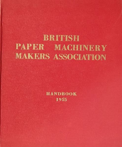 medewerkers: 	Paper Machinery Makers Association - British Paper making Machinery Handbook
