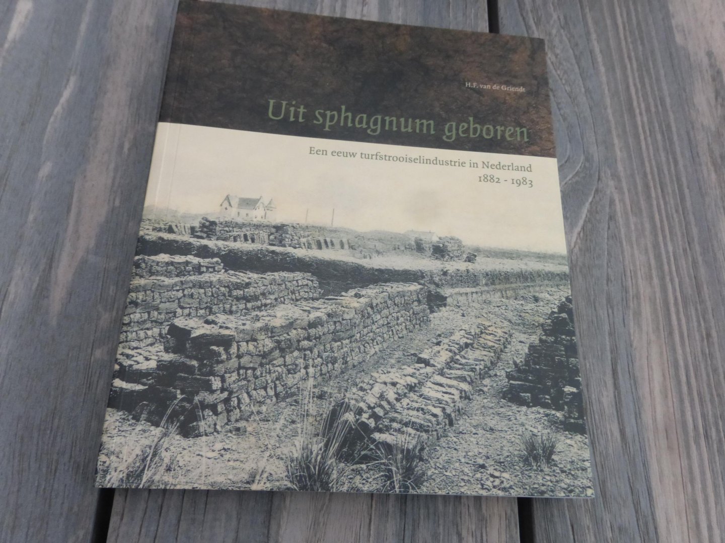 Griendt, A.F. van de - 100 jaar Nederlandse turfstrooiselindsutrie 1882-1983 / druk 1