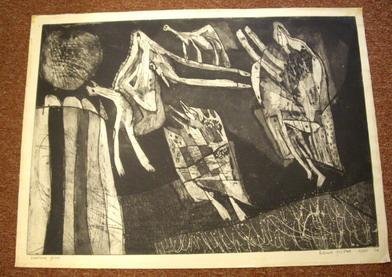 HANNES POSTMA (1933). - 'Bewoonde grens'.