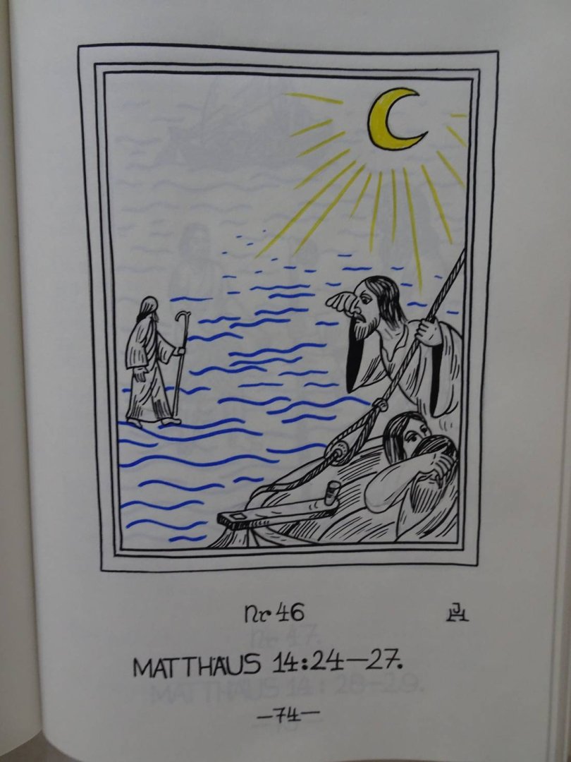 Hejjas, J.A.A. (Reverend). - Biblische Illustrationen. Manuscript , 6 Volumes: I. Thora, II.  Josua - Maleachi, III. Das Evangelium nach Mattäus, IV. Das Evangelum nach Markus. V. Das Evangelium nach Lukas. VI. Das Evangelium nach Johannes.