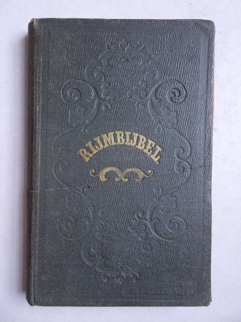 (Lentz, Ludw. C.). - Rijm-Bijbel voor de Jeugd, door een Kindervriend.