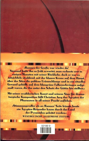 Jacq, Christian .. Deutsch von Ingrid Altrichter - Ramses 4. Die Herrin von Abu Simbel