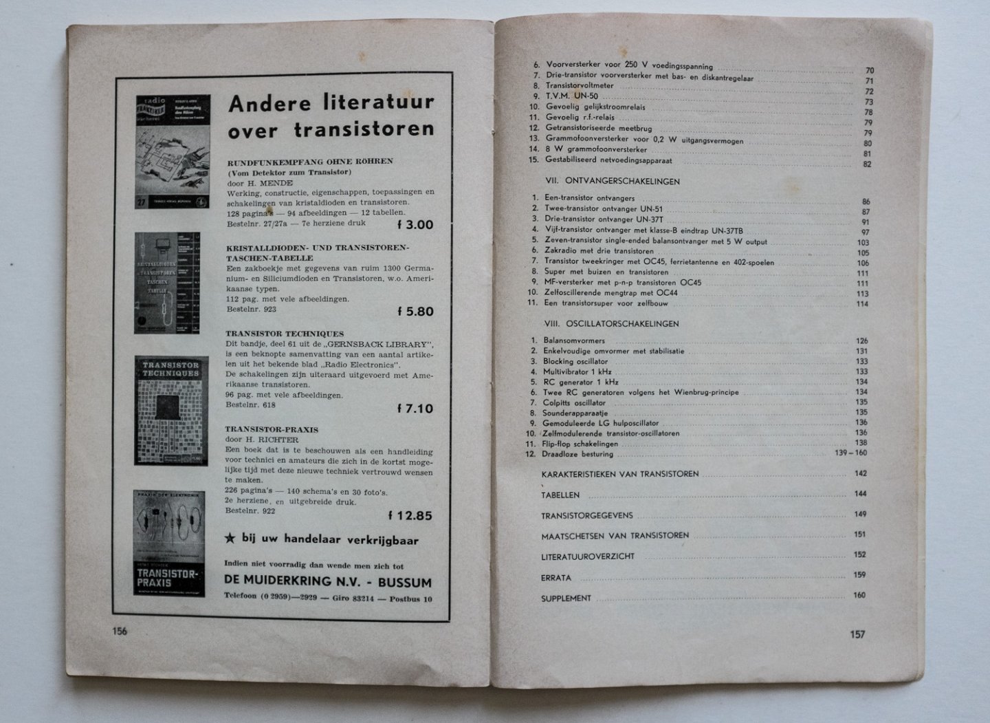 Electronicus - De transistor in theorie en praktijk / onder redactie van Radio Bulletin