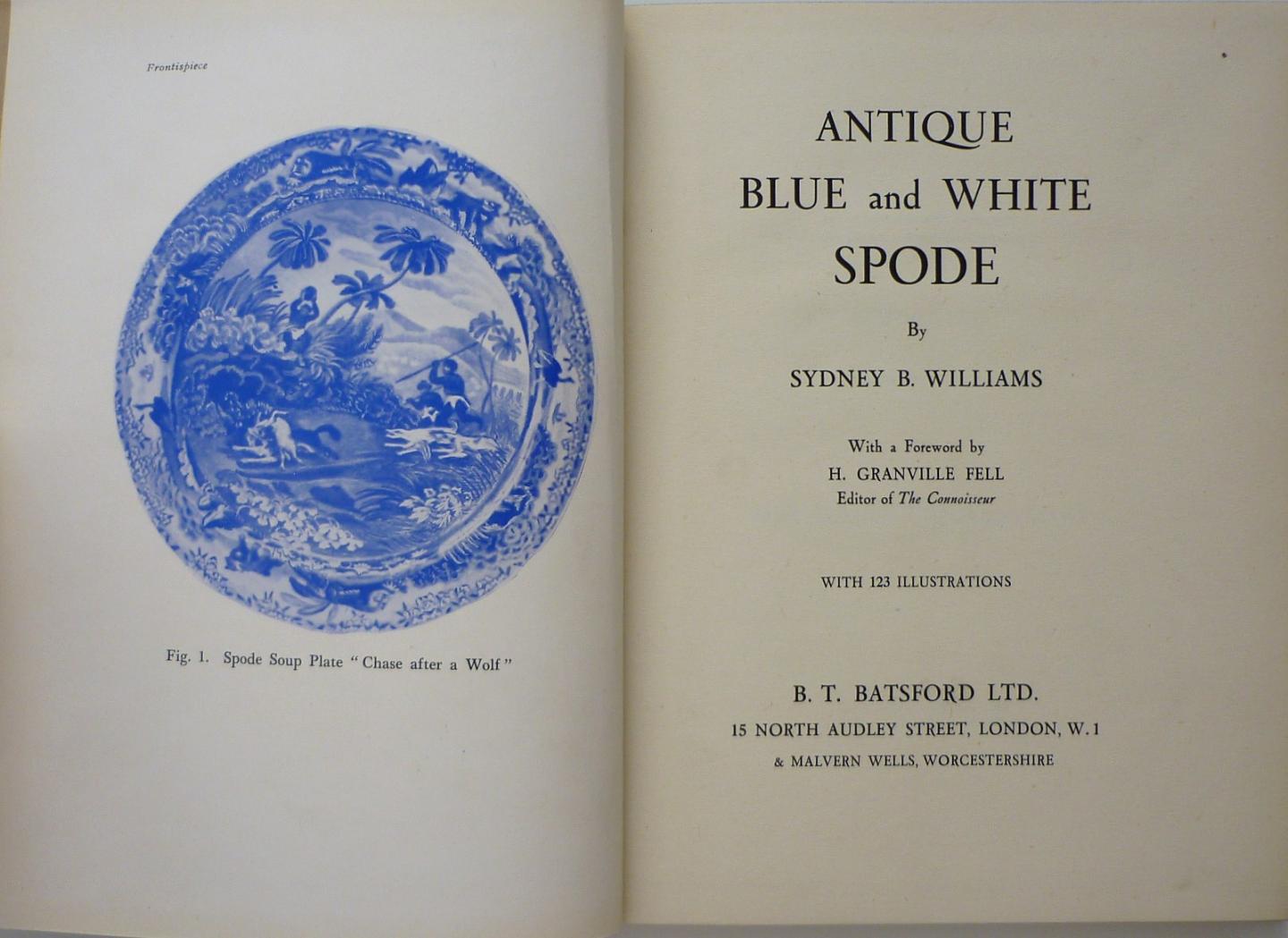 Williams, Sydney B. - Antique Blue and White Spode