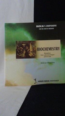 Tellingen, Christa van, - Biochemistry. Metabolism from a phenomenological point of view.