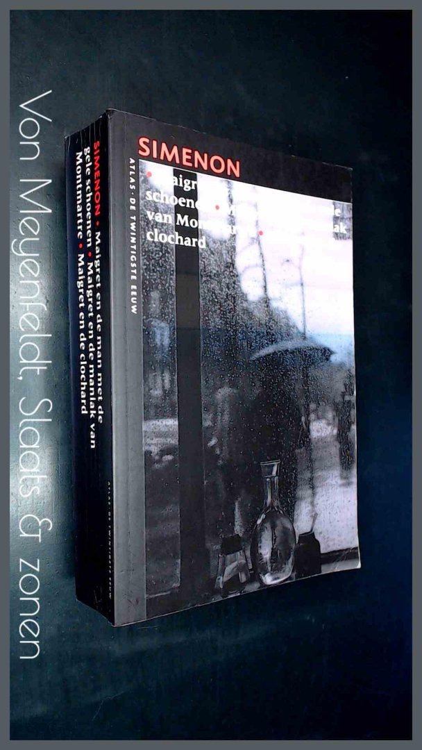 Simenon, Georges - Maigret en de man met de gele schoenen - Maigret en de maniak van Montmartre - Maigret en de clocard