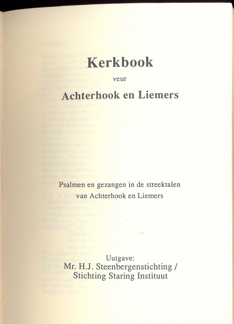 n.a. - Kerkbook veur achterhook en liemers