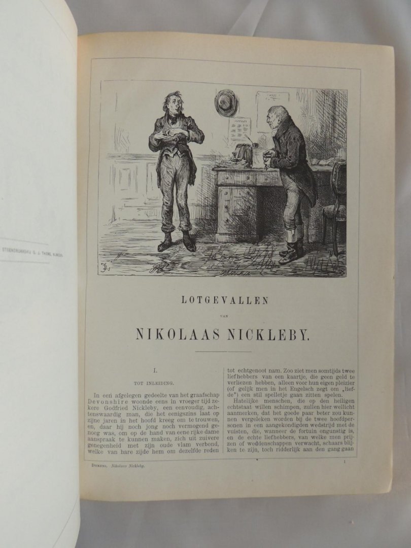 Charles Dickens;  C M Mensing; F Barnard - Nikolaas Nickleby