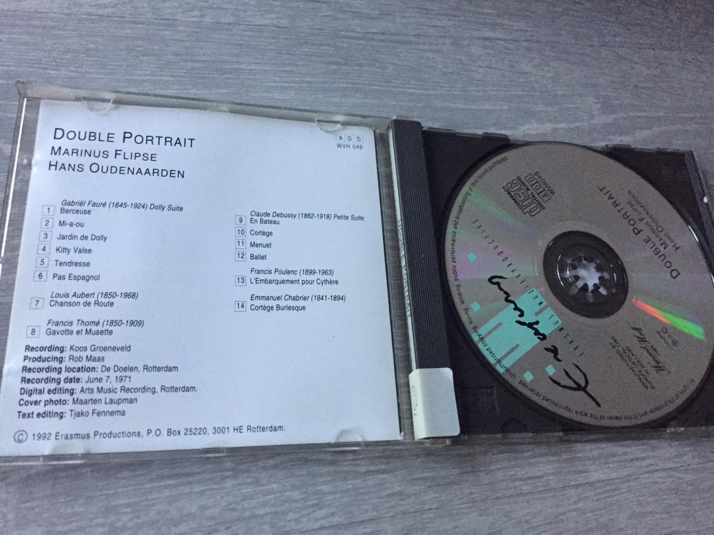 Marinus Flipse,Hans Oudenaarden - Double Portrait