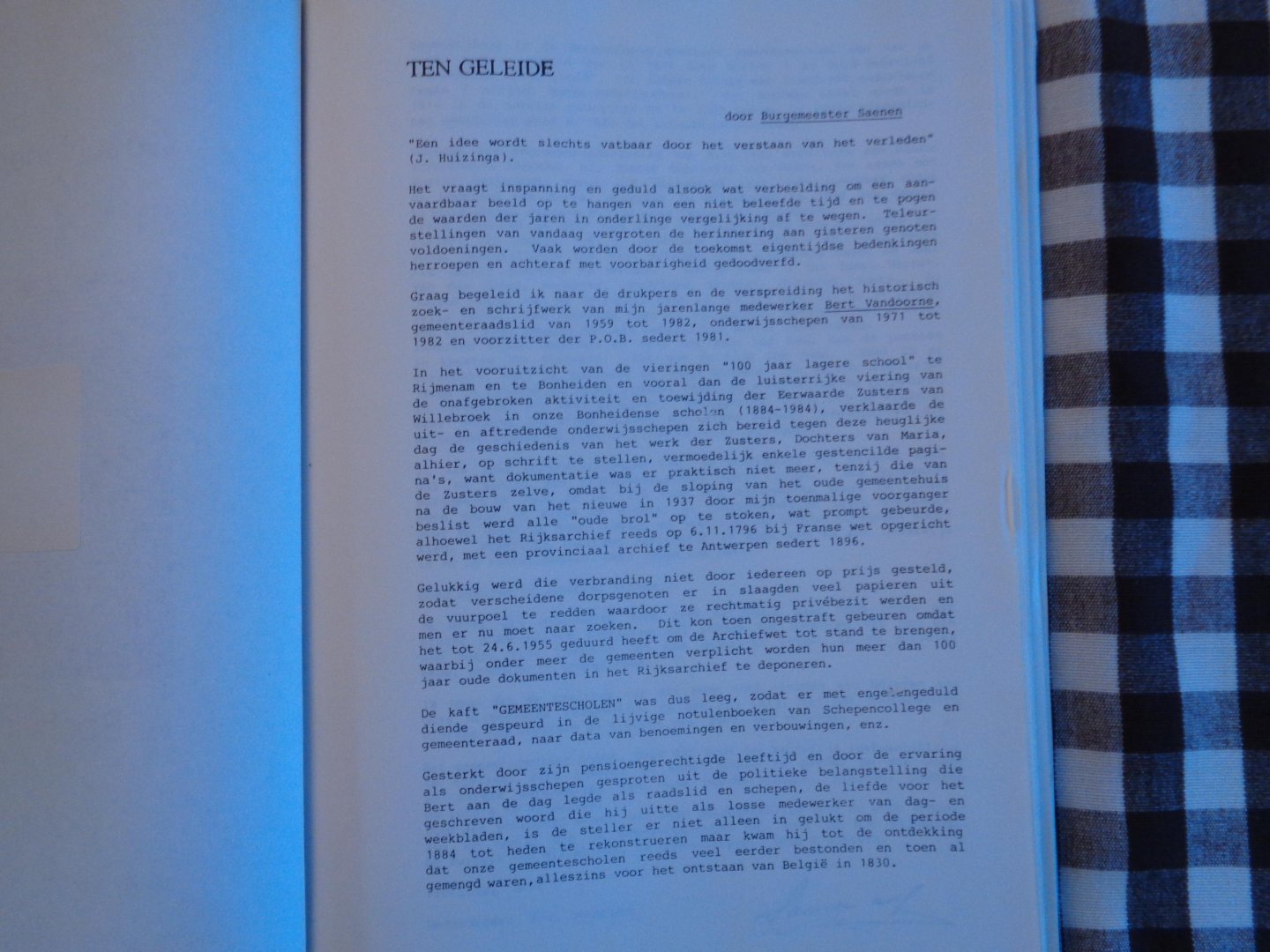 bert vandoorne - geschiedenis van de gemeentelijke scholen van bonheiden 1816-1984