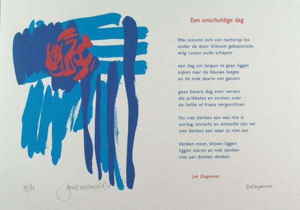 Degenaar, Job. - Een onschuldige dag.