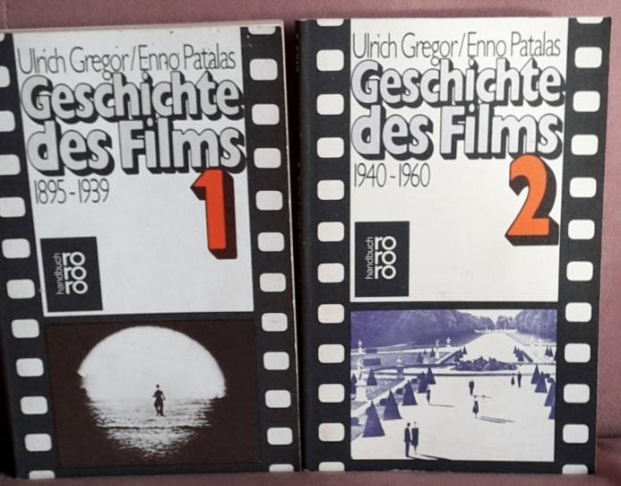 Gregor, Ulrich & Patalos, Enno - Geschichte des Films. 1895 - ab 1960. rororo 6193, 6194, 6293,6294, 4 Bände
