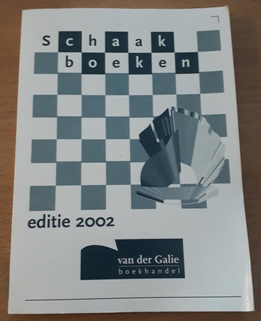  - Catalogus Schaakboeken. Editie 2002