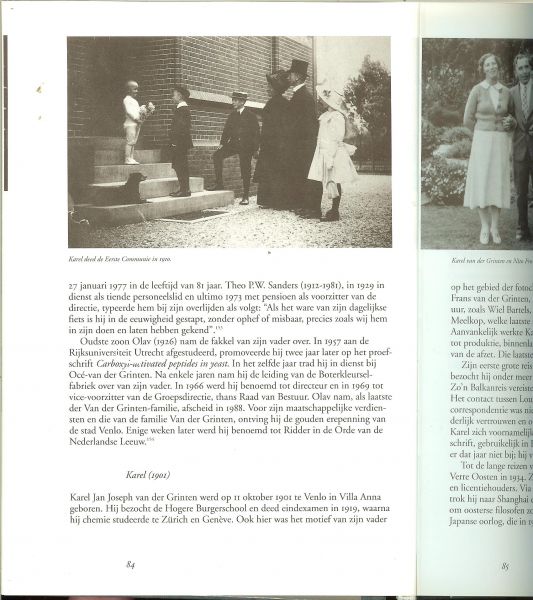 Eerenbeemt, H.F.J.M.van den .. en  Dr. M.C.M. van Elteren Dr. G.C.P. Linssen - Van boterkleursel naar kopieersystemen de ontstaansgeschiedenis van Oce-vander grinten, 1877 - 1956