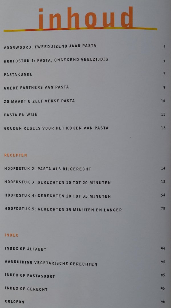 Blankenspoor, Reijer - hoofdredactie - Pasta