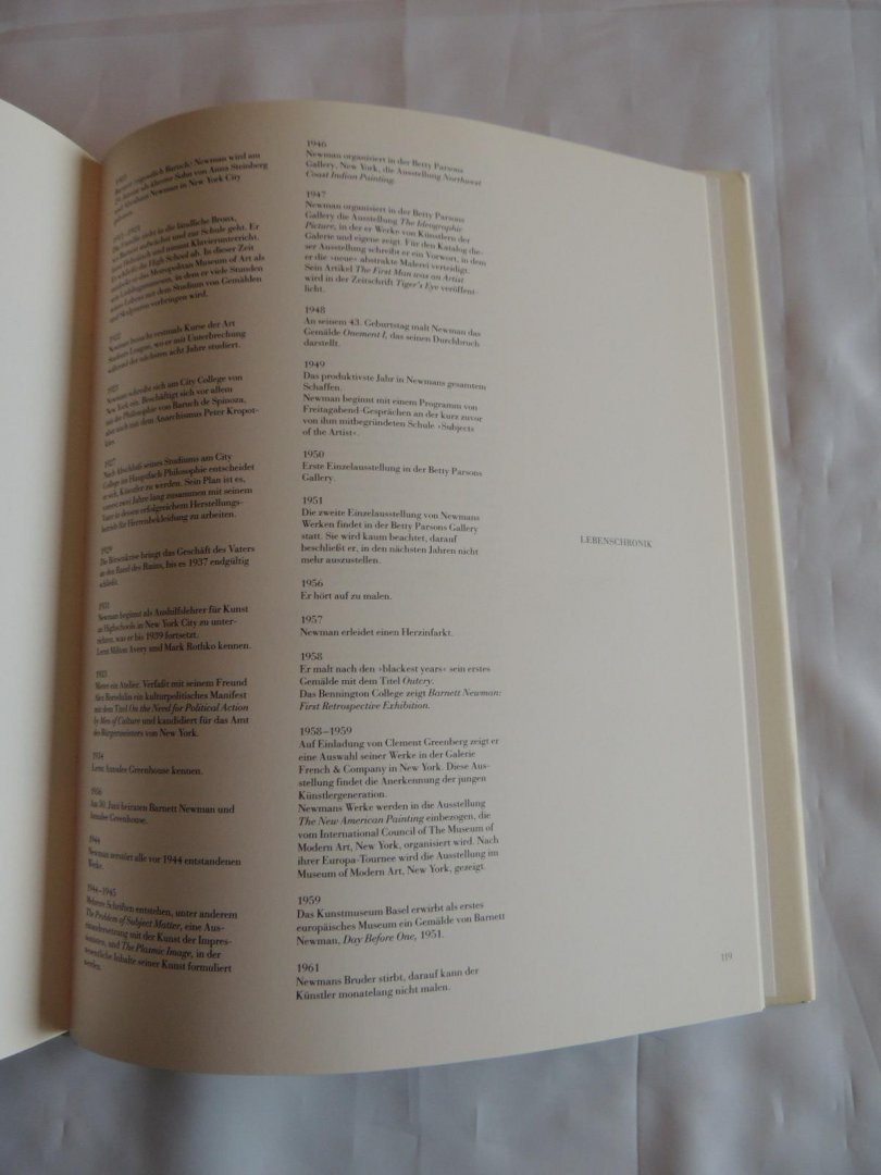 Gabriele Schor, Barnett Newman - Barnett Newman die Druckgraphik, 1961-1969