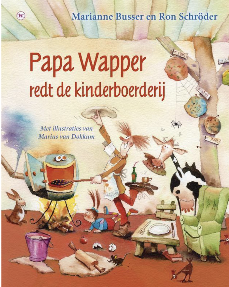 Busser, Marianne, Schröder, Ron - Papa Wapper redt de kinderboerderij