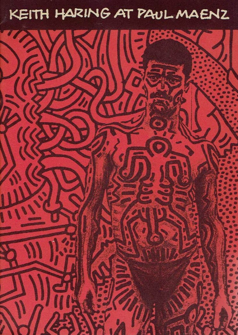 HARING, Keith - Keith Haring at Paul Maenz.