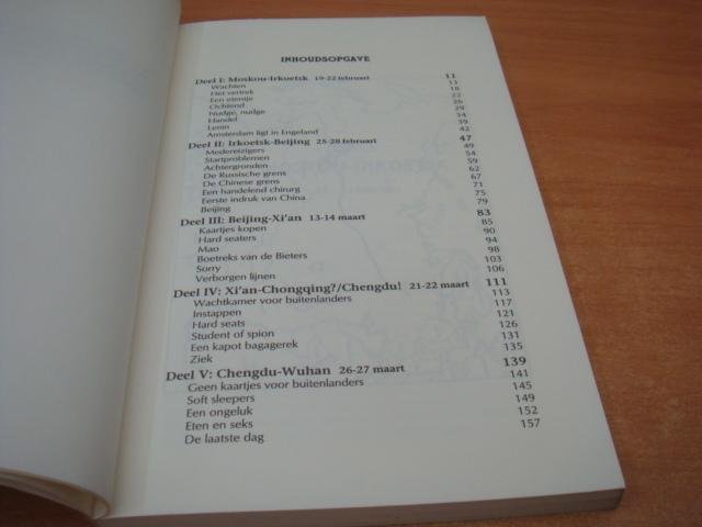 Goossens, Jesse - Met de trein door China